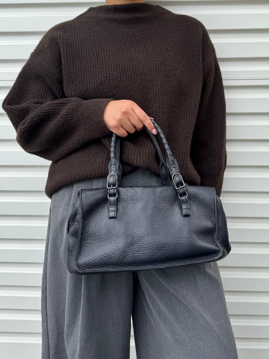 Authentic Vintage Bottega Veneta Intrecciato Handbag