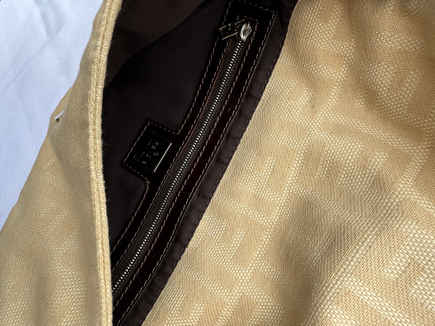 Authentic Fendi Zucca Baguette