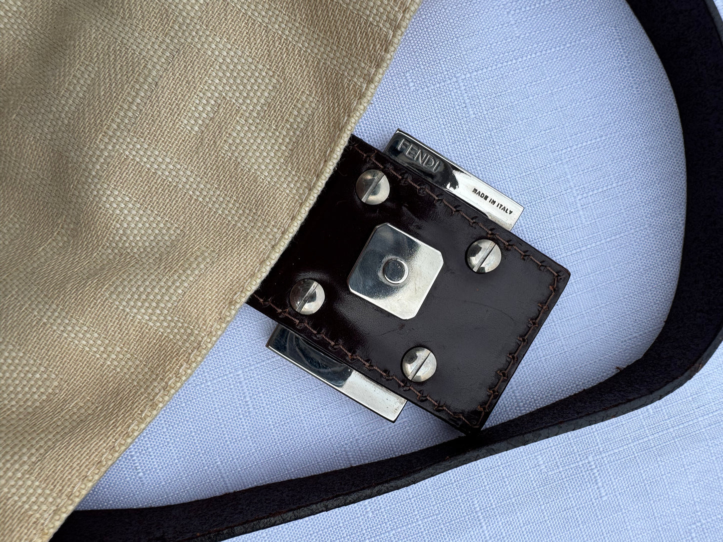 Authentic Fendi Zucca Baguette