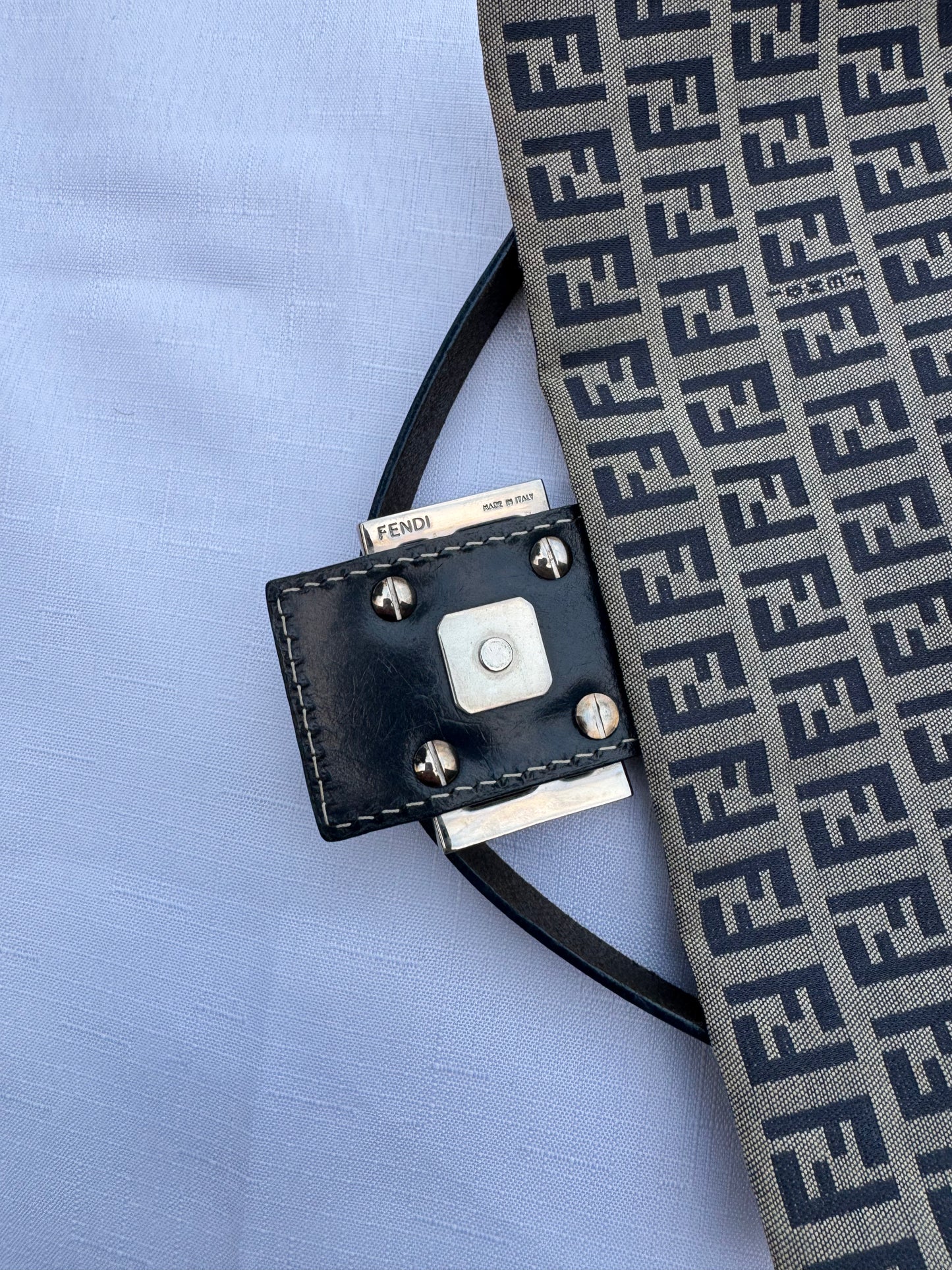 Authentic Fendi Zucchino Mama Baguette