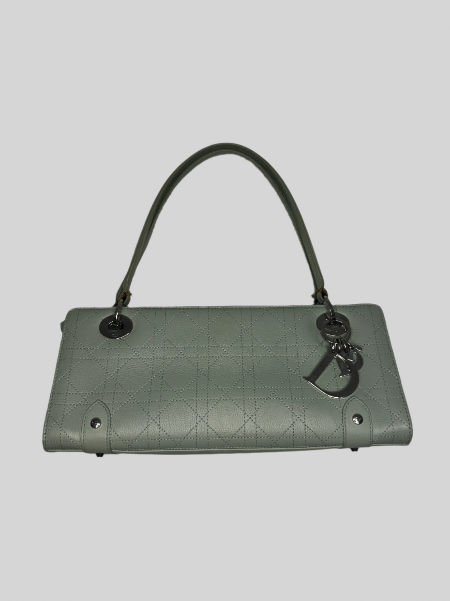 Preloved Christian Dior East West Lady Dior Cannage Leather