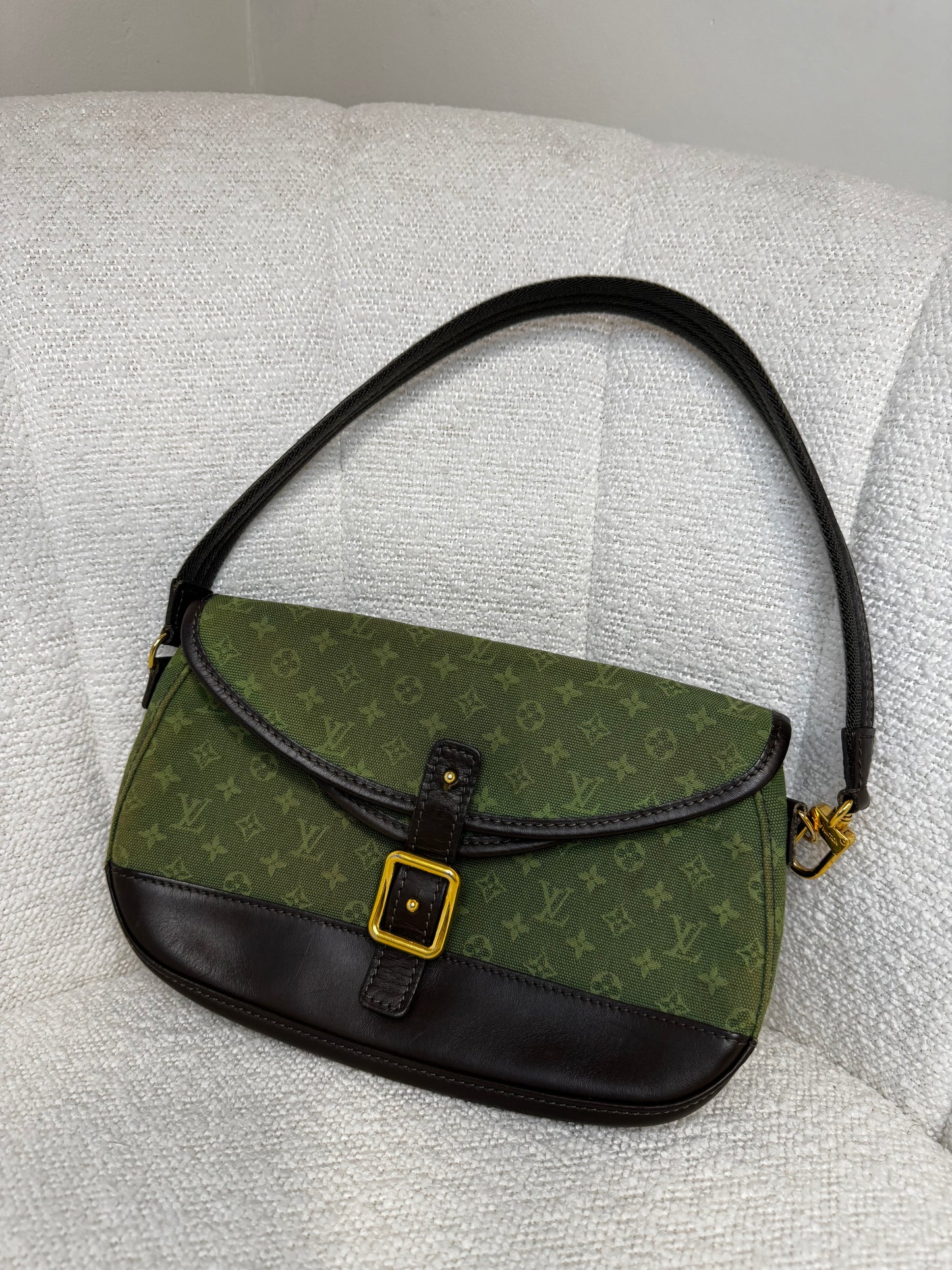 Preloved Authentic Louis Vuitton Marjorie Handbag in Khaki